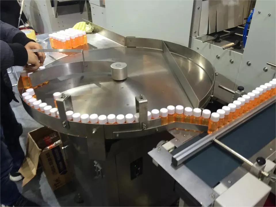 KAPACK Automatic Plastic Glass Can Tin Bottle Unscrambler Sorting Feeding Machine