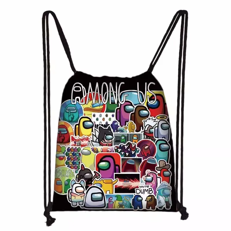 Custom Black Cotton  Canvas Drawstring Bag With Printed Logo Durable Shoes Packaging Dust Pouch