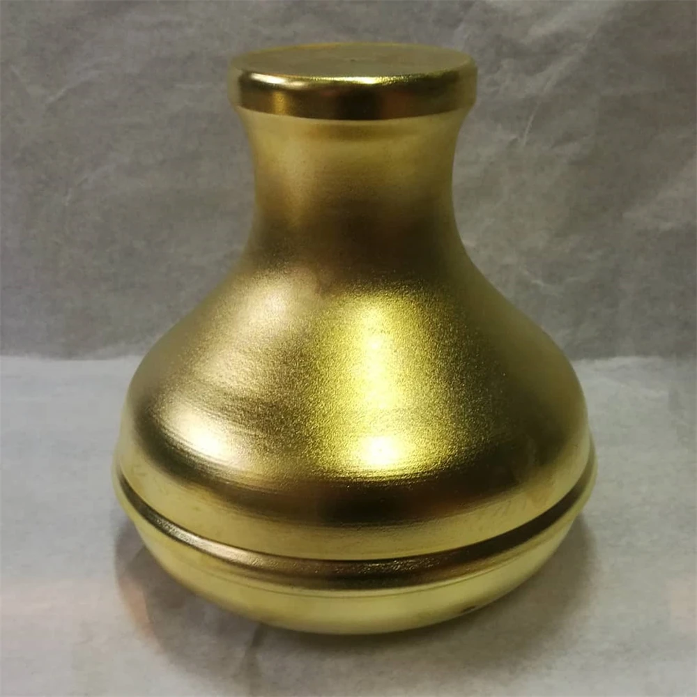 Custom Spinning Stamping Handmade Retro Vintage Decoration Gold Retro Uk Brass Lampshade Lamp Cover Shade