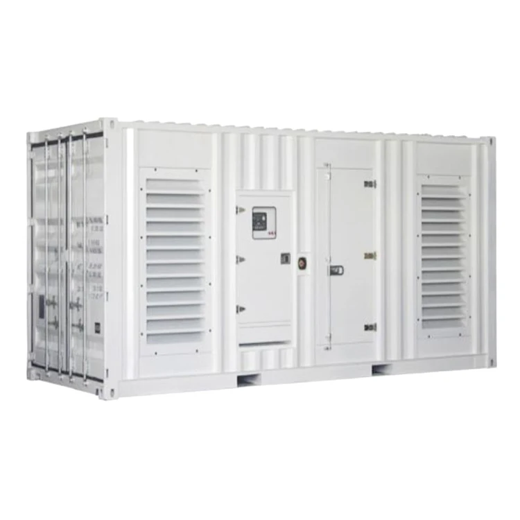 High Efficiency Cummins Series Electric Starter Silent Container Diesel Generator Set