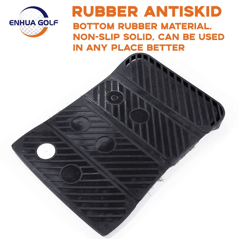 OEM/ODM Wholesale Hot sales 4 in 1 foldable Golf Hitting Mat with Tray Custom Practice Training