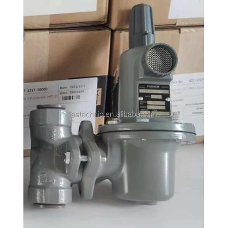 Fisher 627  Pressure Regulator Natural Gas Pipeline Fittings