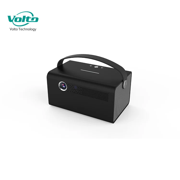 DLP mini portable projector 1080P Smart Android Wifi BT Quad Core Mobile Phone Projector for Home Theater