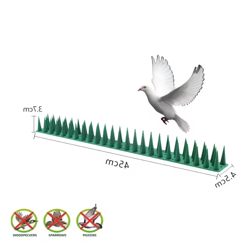 Anti Climb Deterrent Outdoor Plastic Bird Prevention Spikes Bird Scare Spikes Bird Control Spikes