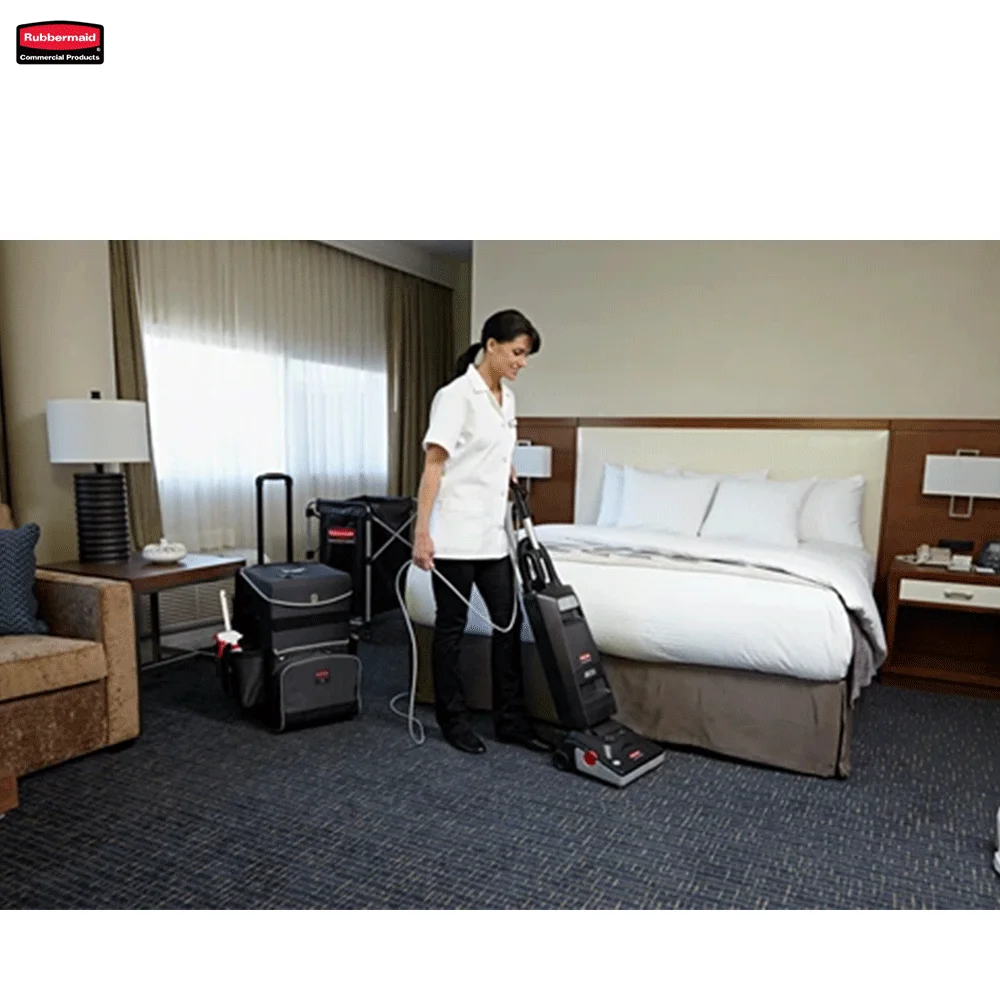 Rubbermaid 1902465 Executive Quick Cart Heavy-duty Large Housekeeping Cart