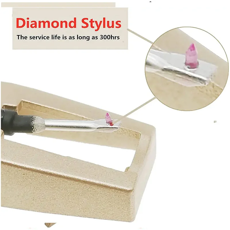 Turntable Stylus Needle Accessory Vinyl Player Phonograph Gramophone Record Player Stylus Needle replacement
