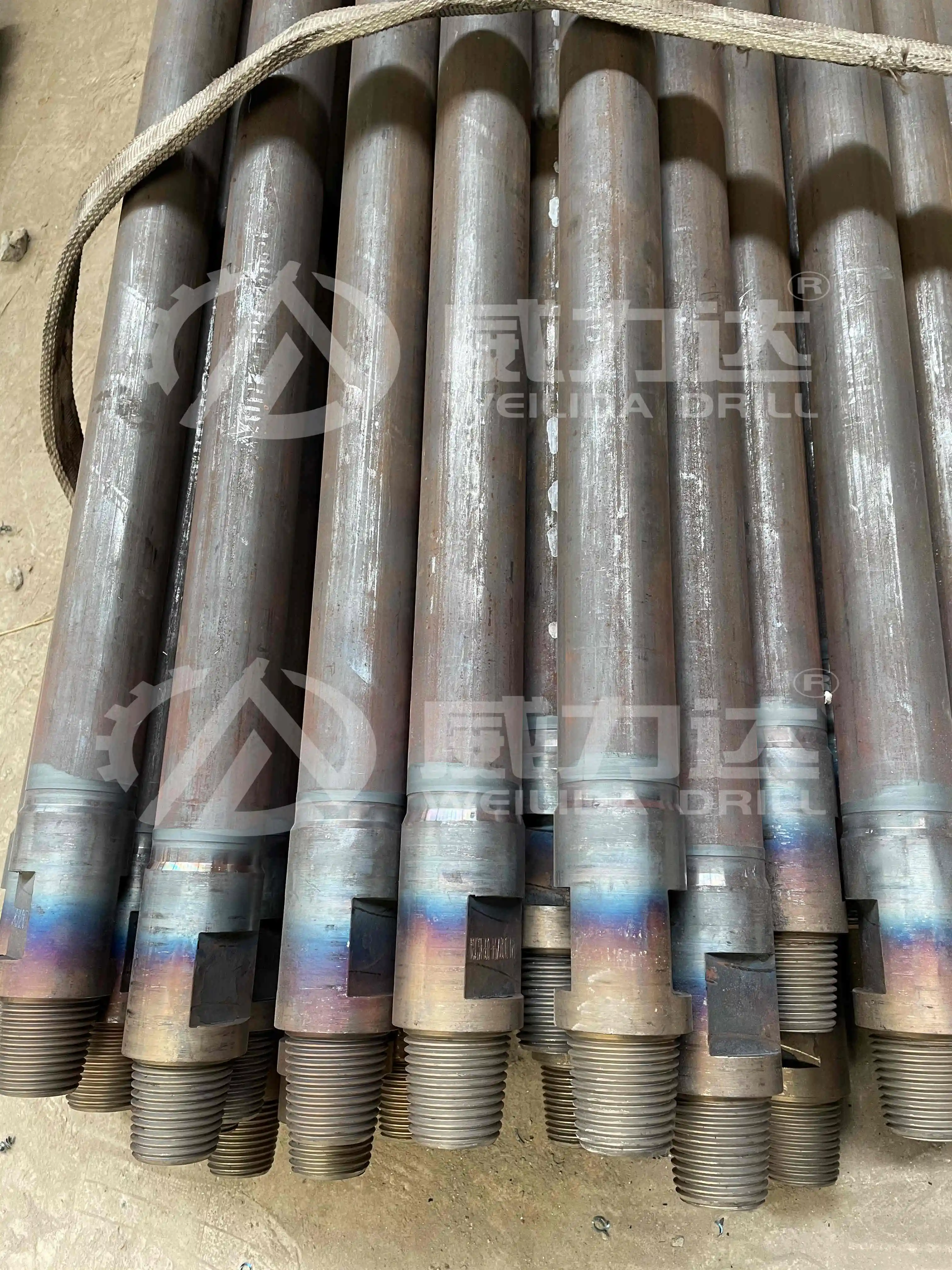 used for rock crushing DTH drill pipe water well drilling rods