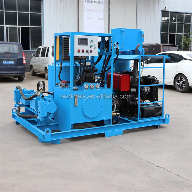 industrial efficient mortar cement grout mixing plant cement for rock grouting