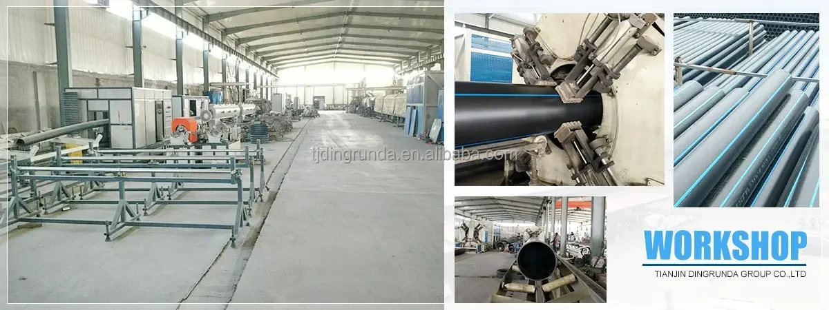 HDPE PE Water Pipe for Water Supply Irrigation Drainage Agriculture DIN & ASTM Standards 2-5mm Thickness 6m-100m Length on Sale
