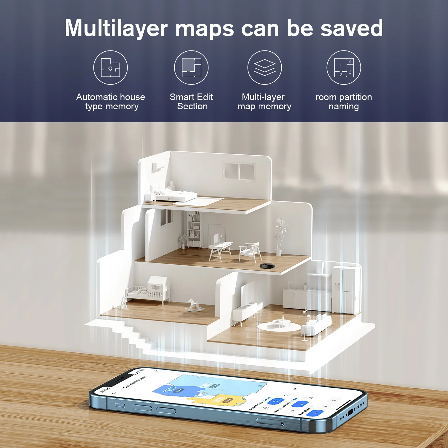 Household Vacuum Cleaner Robot Mop Wet and Dry Robot Aspirapolvere Sweep and Mop With Water Tank Smart Robot Vacuum Cleaner