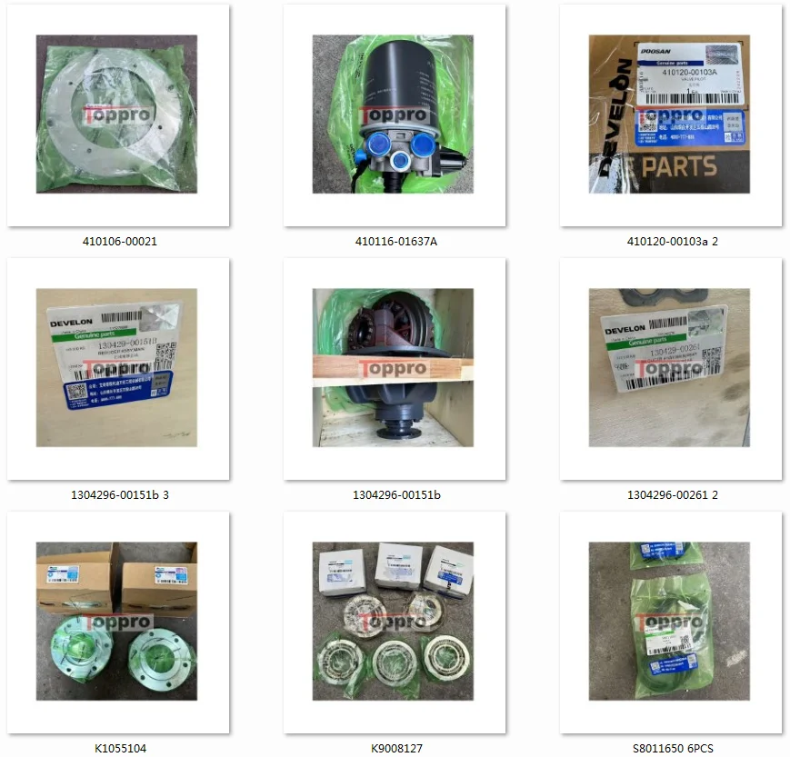 K9008127 for Doosan Develon Genuine Parts