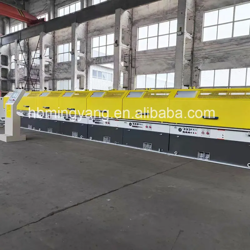 Factory hot sale straight line annealing wire drawing machine for steel wire