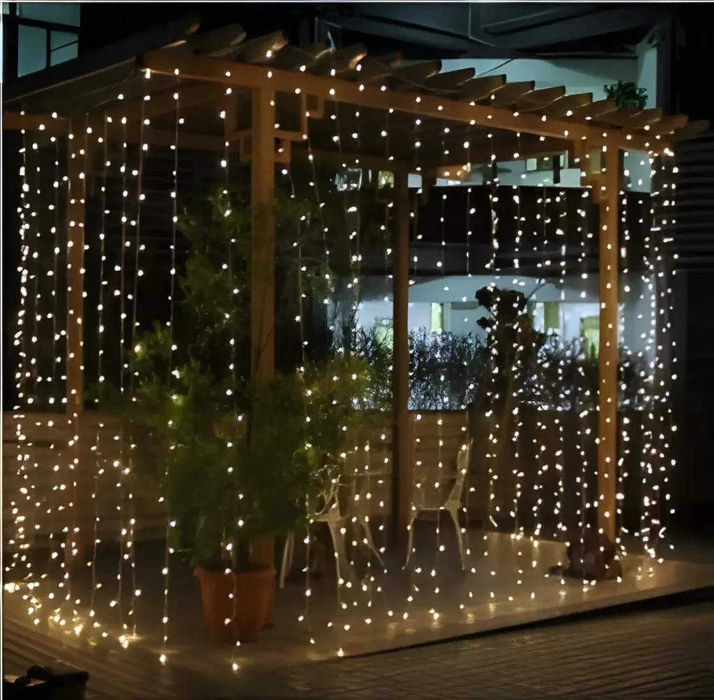 300L curtain lights Fairy Window Curtain String Lights Vine Hanging Garland Hanging for Wall Lighting