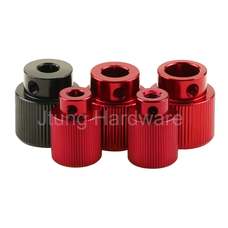 Stainless Steel Aluminum Adjusting Thread Thumb Screw Adapter Knurled Female Male  Converter Locking Nuts Bolt Knob Hand Wheel