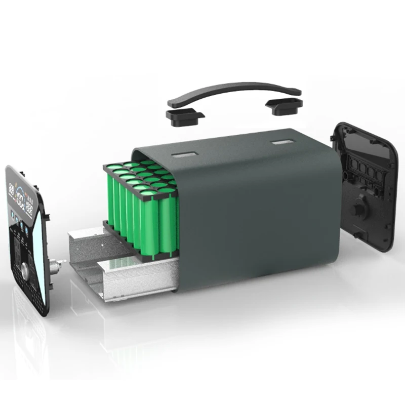 110V 220V Lithium ion Battery Off Grid Portable Solar Power Generator 1000W  Portable Power Station