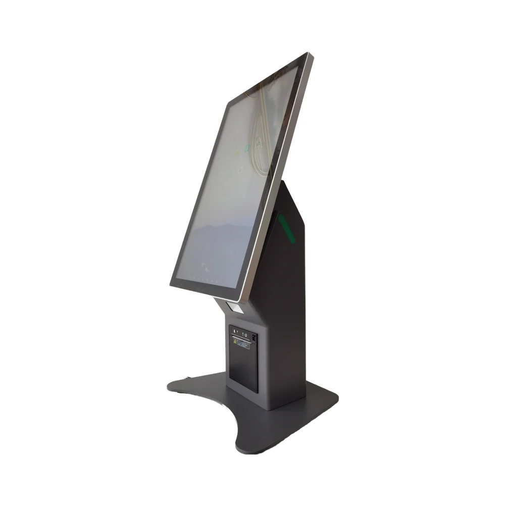 21.5 Inch Auto Android Touch Screen Indoor Kiosk Stand Self-Service Restaurant Ordering & Payment SDK Function Payment Kiosks