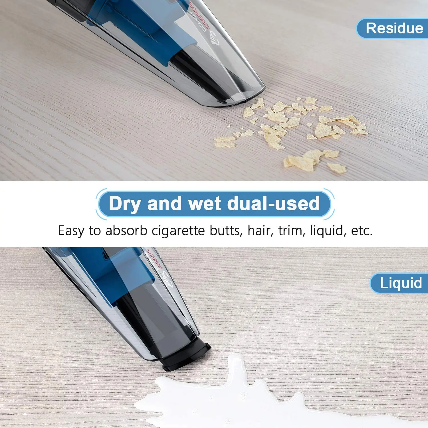 Handheld Car Vacuum Cleaner Pressure Gauge 4 in 1 lurking hand vacuum car mini vacuum