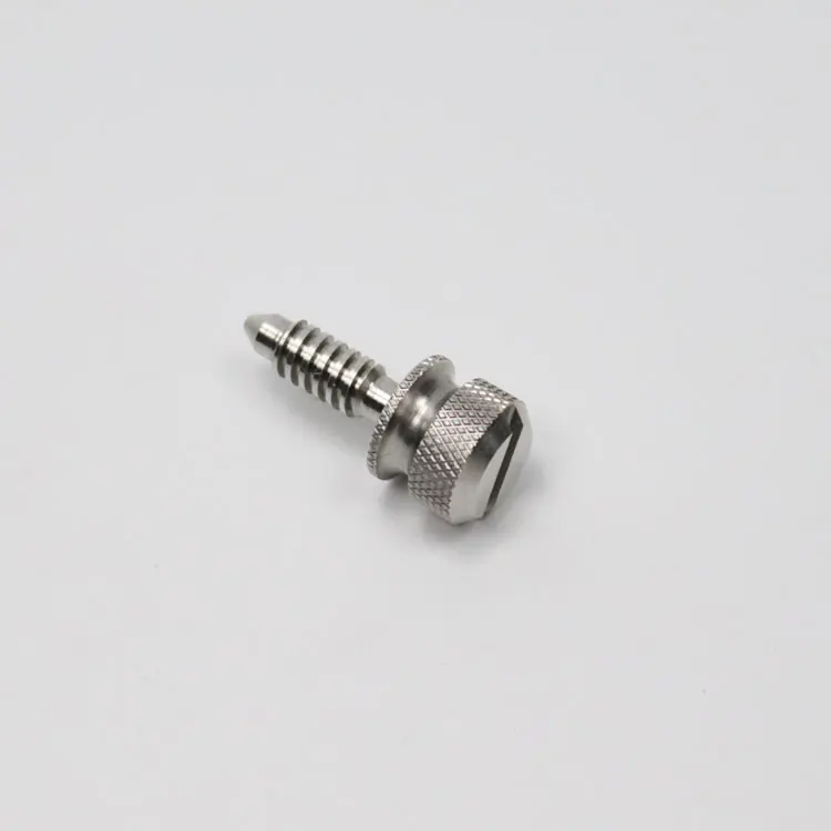 Southco Fasteners Stainless Steel Captive Screw 6-32 Thread  Fast Lead Screw flat head Recess Knurled Bright Knob