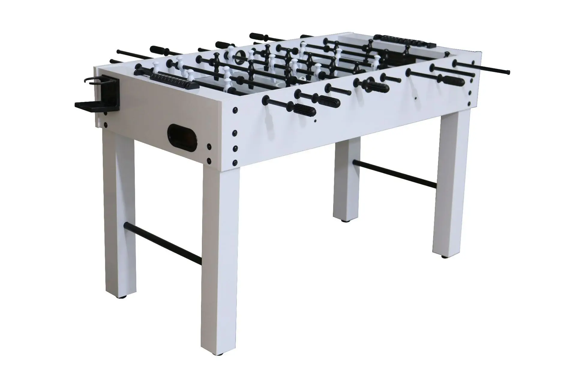 Mini Wooden Indoor Foosball Table 8-Pole Football Football Game