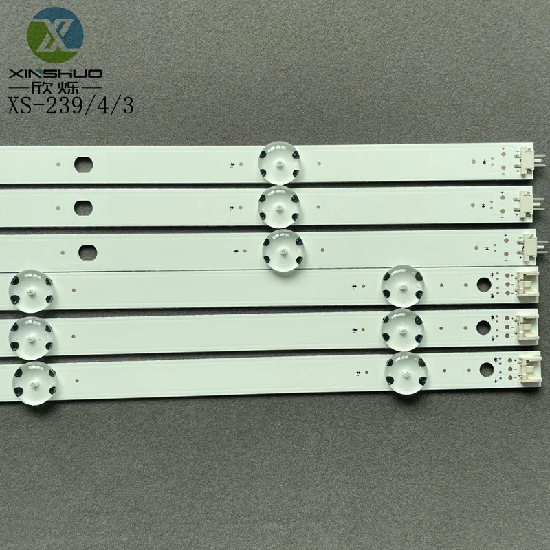 ТВ Светодиодная панель 3 В/1 Вт 49 лх60 _ FHD A/B Тип для JVC LT-50C550 светодиодная подсветка