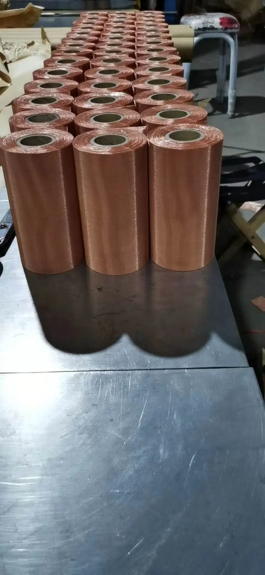 High electrical conductivity 200mesh fence red copper wire mesh