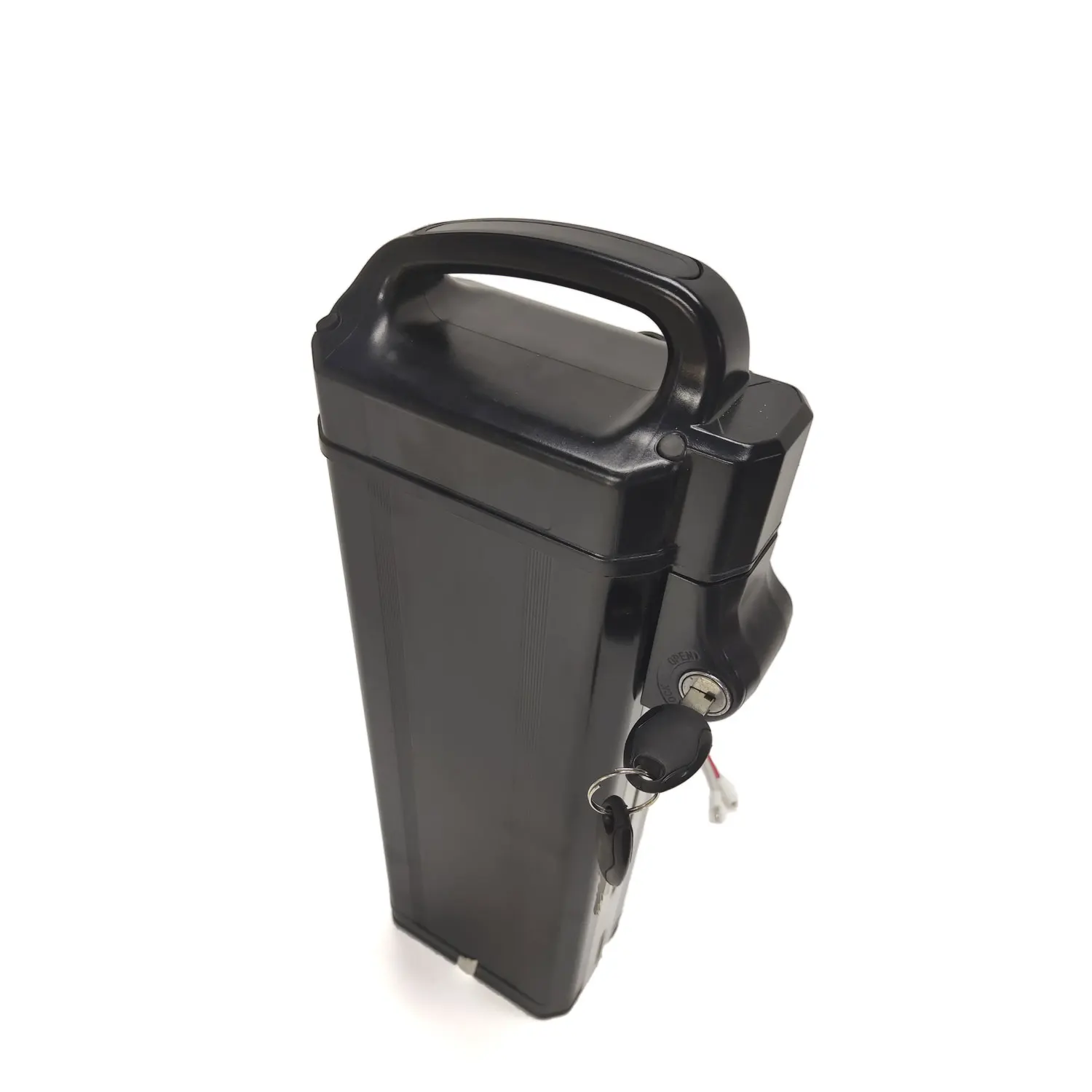 Lithium-ion batteries are used for two 3-wheel electric tricycles with reusable scooters