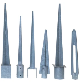 Factory Galvanized Steel Pole Anchor Concrete Ground Anchor
