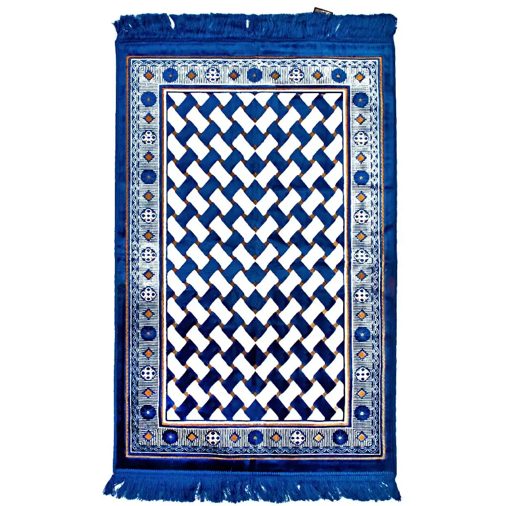 Factory Wholesale Thick Foam Prayer Mat Muslim Prayer Mat Rug Gold Diamond Velvet Pilgrimage Rug Prayer Mat Memory Foam Carpet