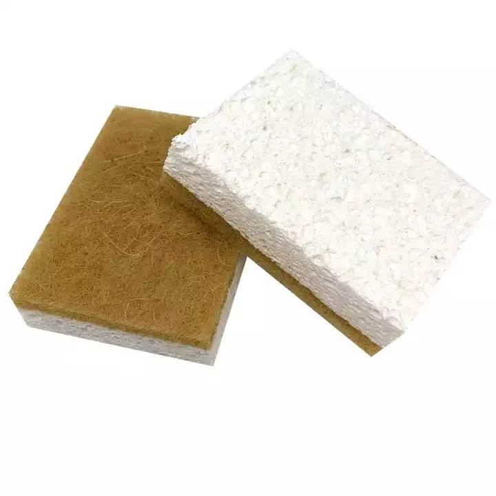 Wholesale Eco Sisal Scourer Washing Natural Dish Cellulose Cleaning Kitchen Sponge