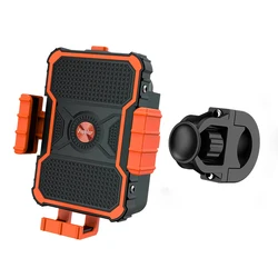 YTGEE Distributor Plastic ABS Universal Bicycle Mobile Phone Mount Bike Phone Holder with Power Bank Charger