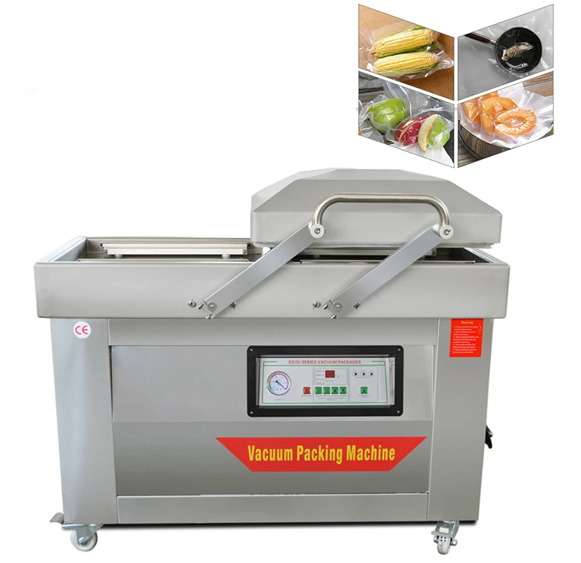 Two chambers vacuum sealer packing machine vaccum packing machine for meat