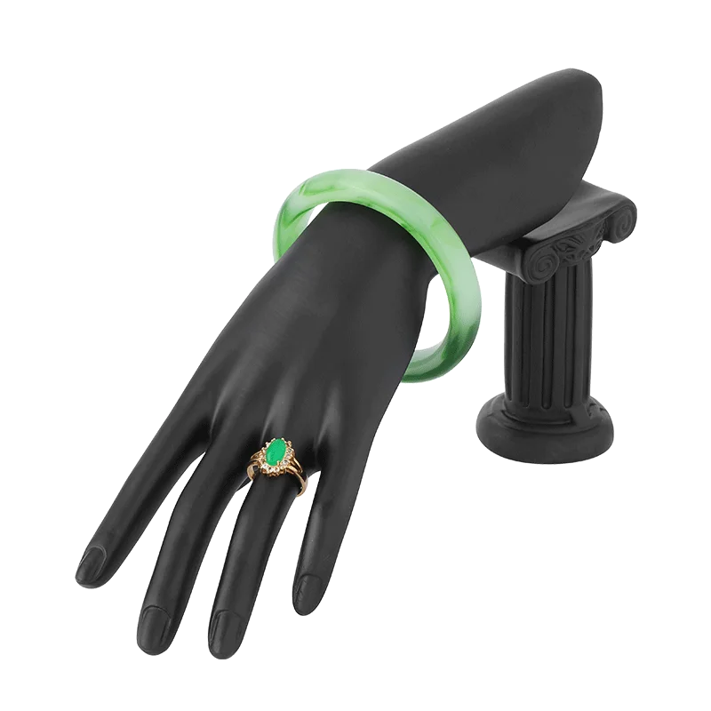 New Black Shaped Resin Mannequin Hand Model Ring Holder For Ring Bracelet Bangle Necklace Display Stand