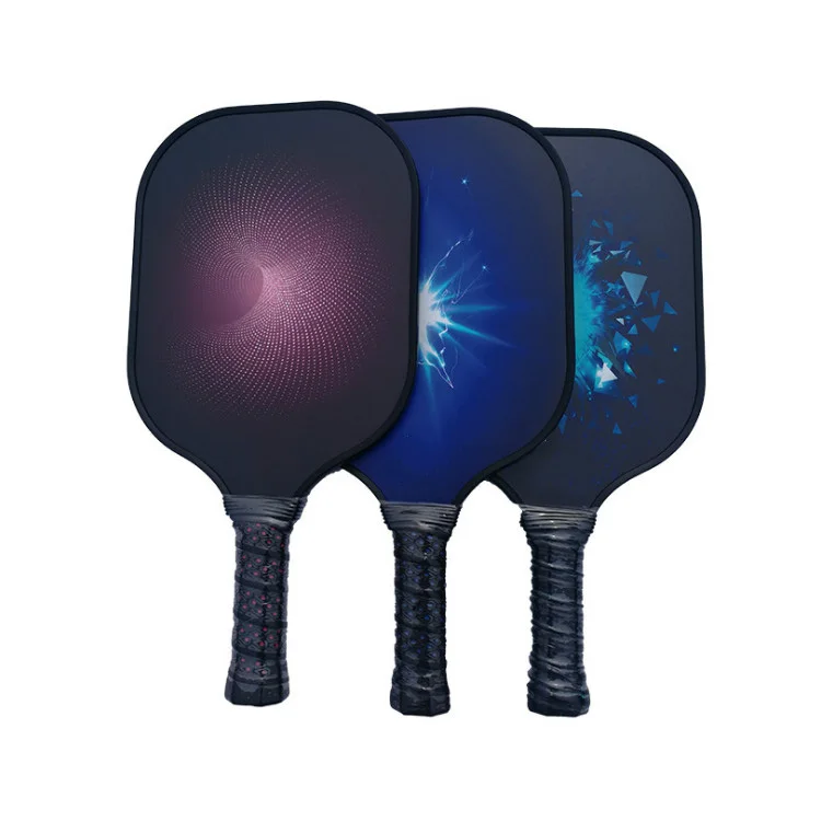 ActEarlier 1pcs carbon fiber polypropylene pickleball paddle fiberglass pickleball paddle pickleball training paddle