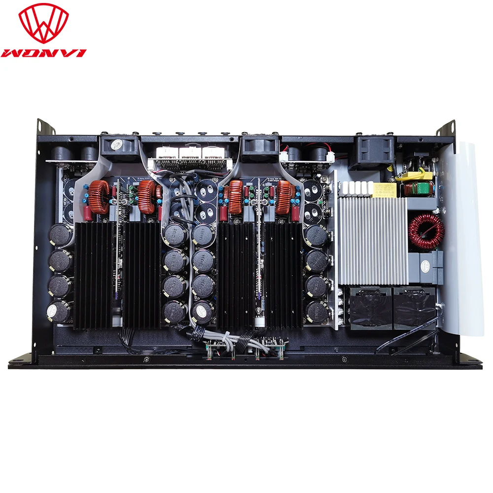 D6504 4-канальный Профессиональный усилитель мощности/цифровой для сабвуфера