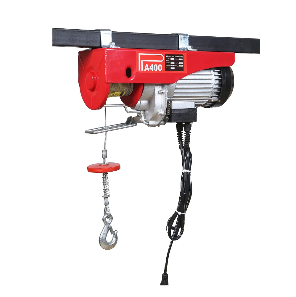 Small Electric Hoist Crane 220v High Speed Electric Winch