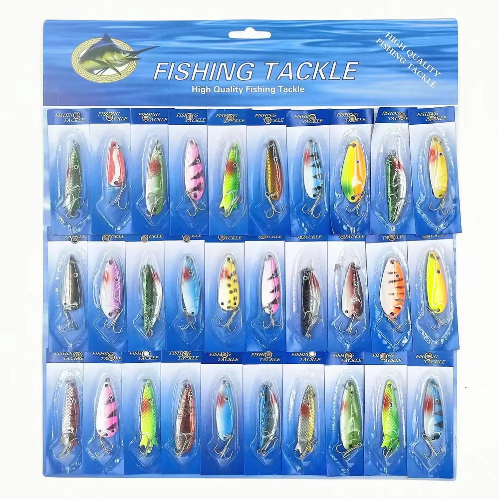 Индивидуальная прозрачная поливинилхлоридная блистерная упаковка для рыболовных приманок Прямая поставка с