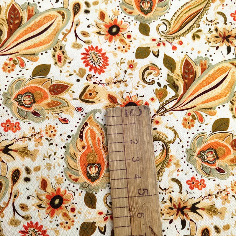 Custom Printing 100% Fabric Printing Digital Custom Print Cotton Fabric