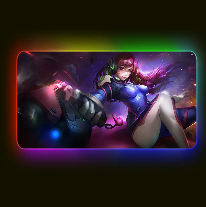 Overseas warehouse rgb mouse pad XXL XL Large Big Rubber customizable Black Gaming Mouse Pad  For Gamer