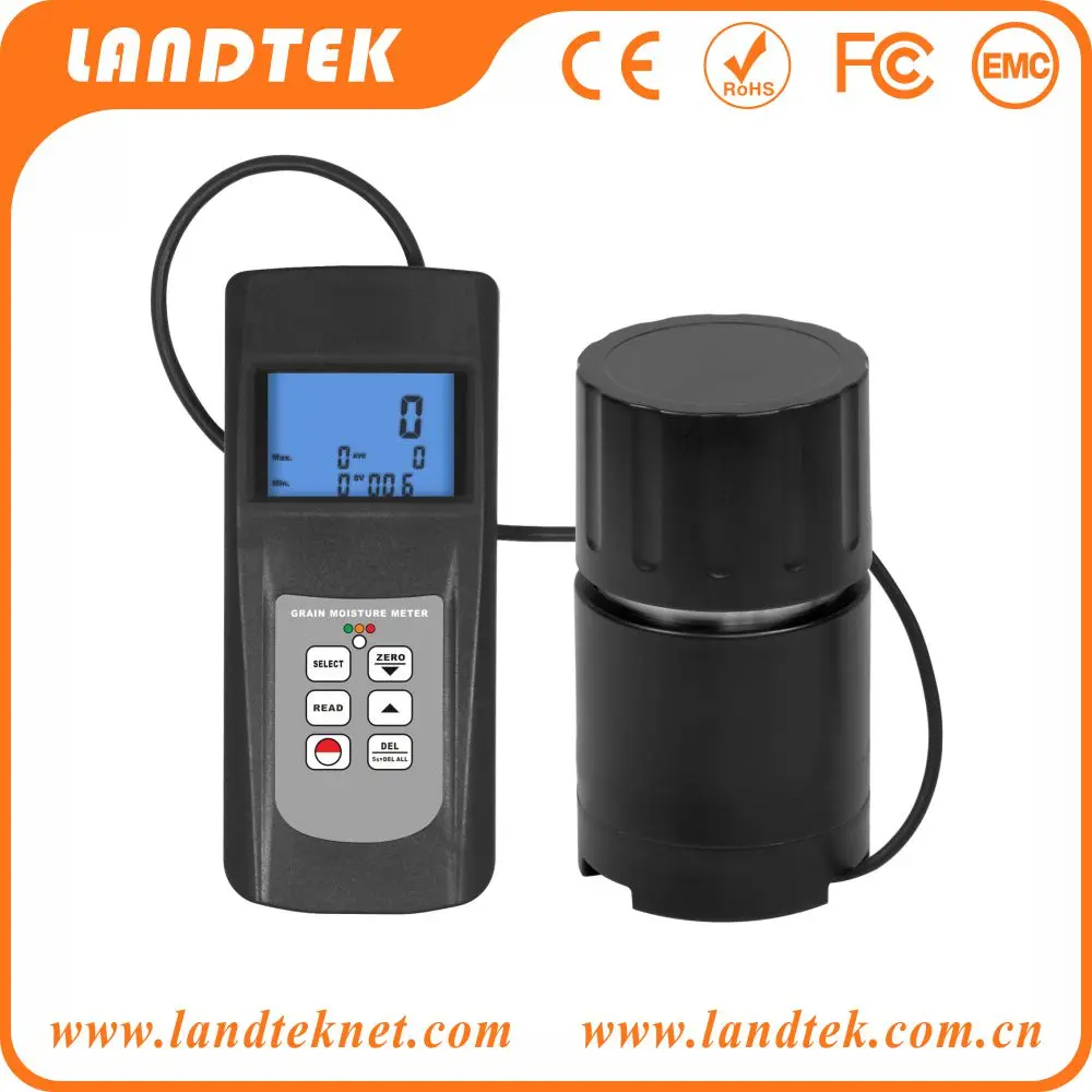 LANDTEK цифровой измеритель влажности зерна портативный для пищевых продуктов Тип чашки
