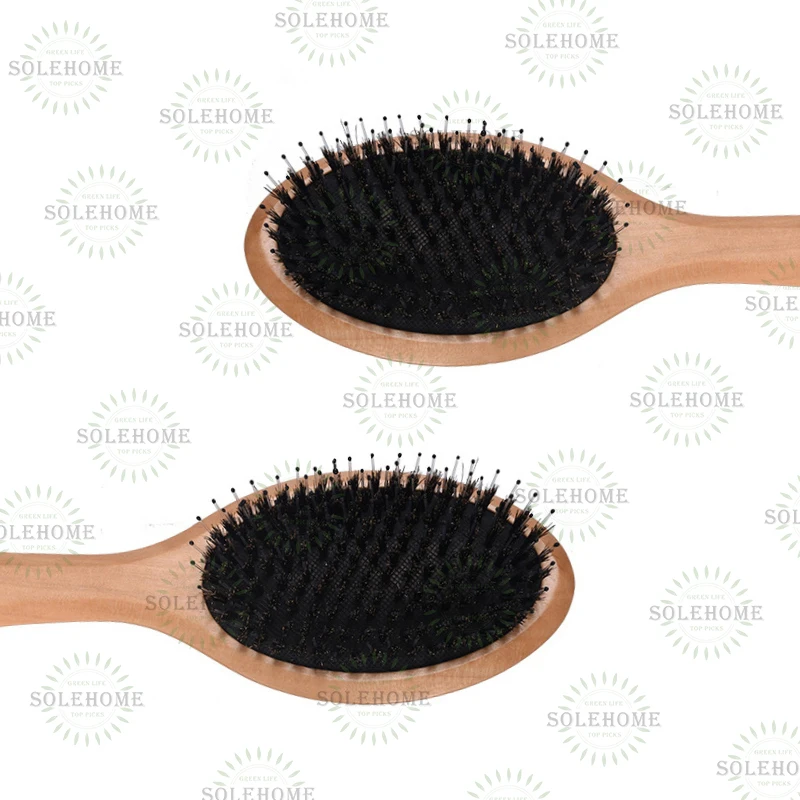  personal care tool hair brush lotus handle scalp massage devices comb for women home beauty