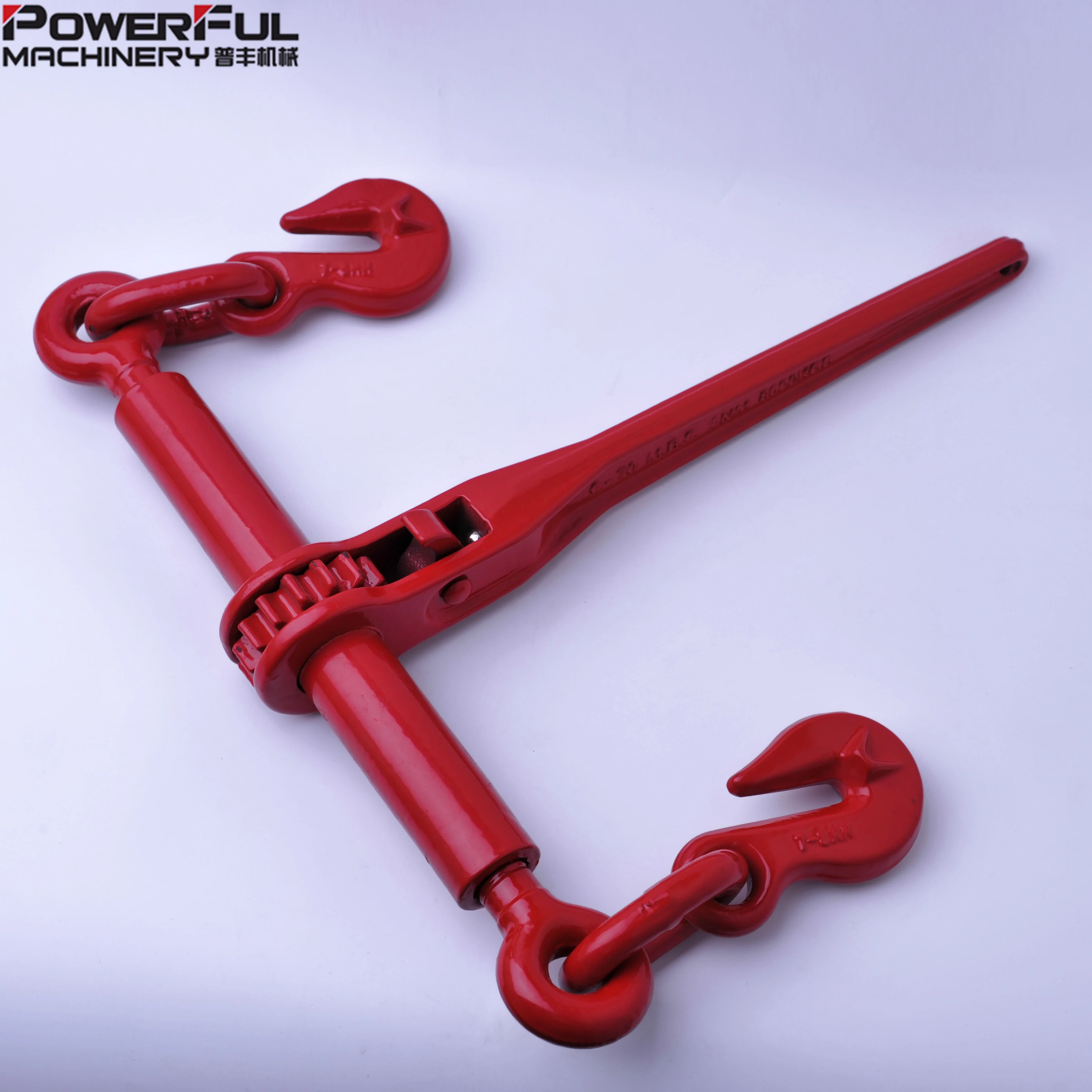 Forged and Casted Ratchet Type Load Binder with Chain