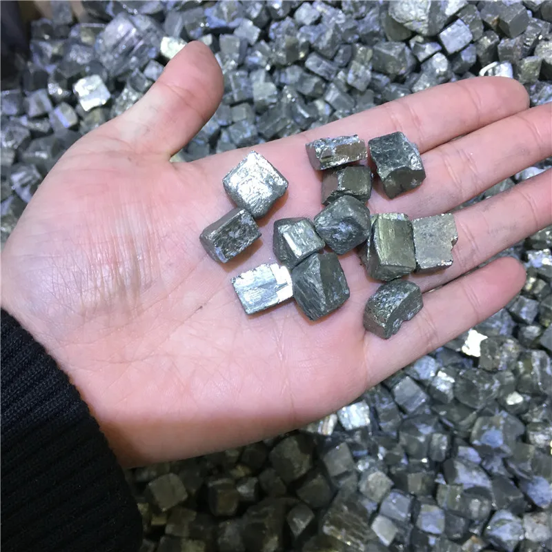 wholesale prices mineral rock stone Pyrite cubes rough raw chalcopyrite