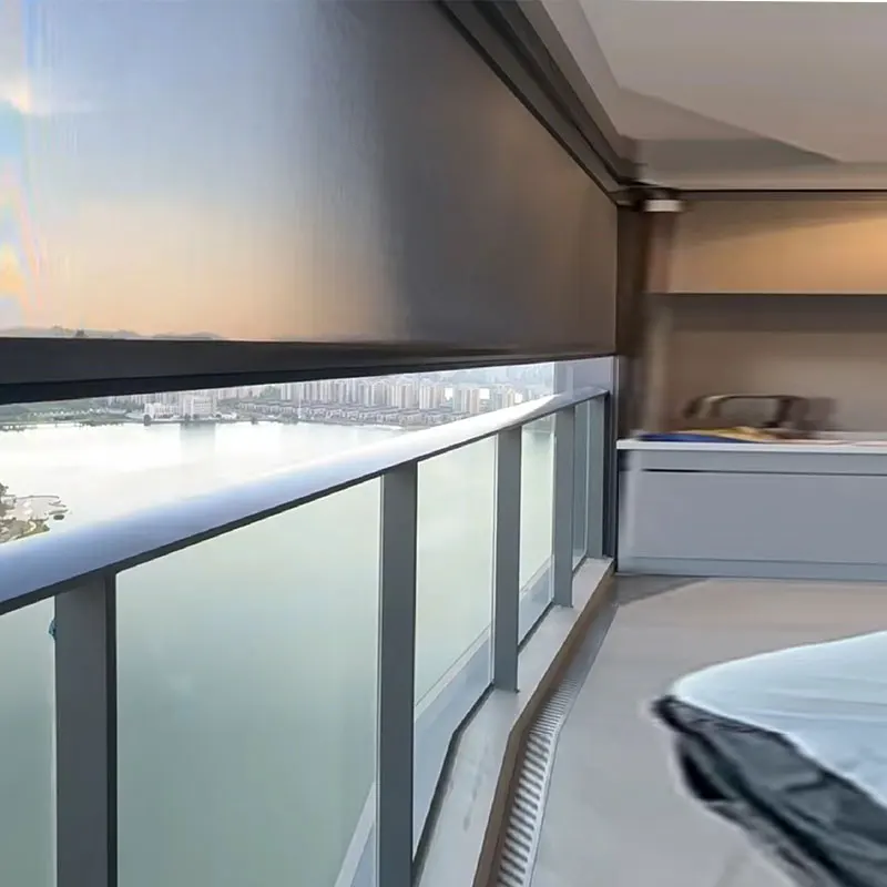 Manufacturers Recommend Uv Protection Waterproof Motor Outdoor Pvc Heavy-Duty Roller Blinds