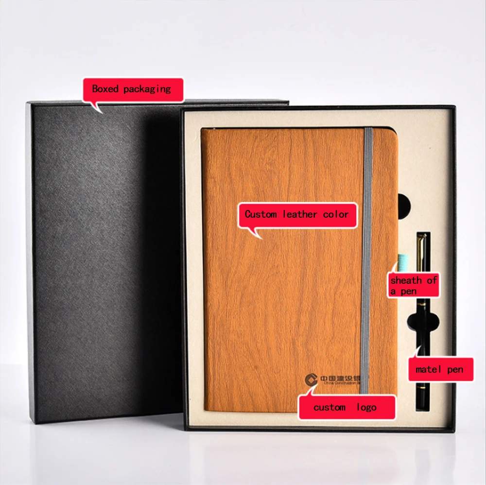 Wholesale Customized High-quality Low-cost Calendar Gift Box Environmental Protection Business Notebook Planner Magazine