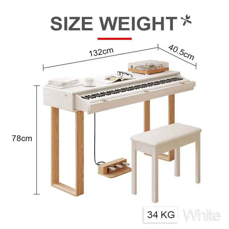 Piano Portable High Quality And Cheap Digital 88 Keys Hammer Action Keyboard Piano