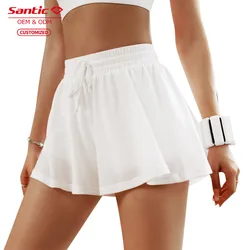 OEM New Design Wholesale Tennis Garment Private Label Gym Training Yoga Fitness Shorts Skirts Tennis Wear
