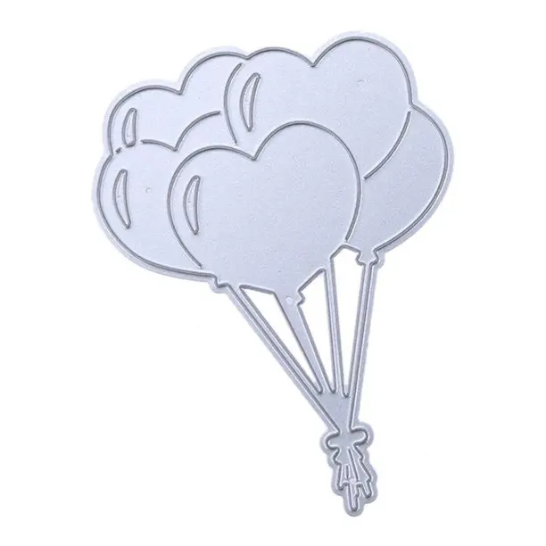 Scrapbooking Embossing Dies Love Heart Balloon Metal DIY Crafts Card Making Metal Dies Stencils