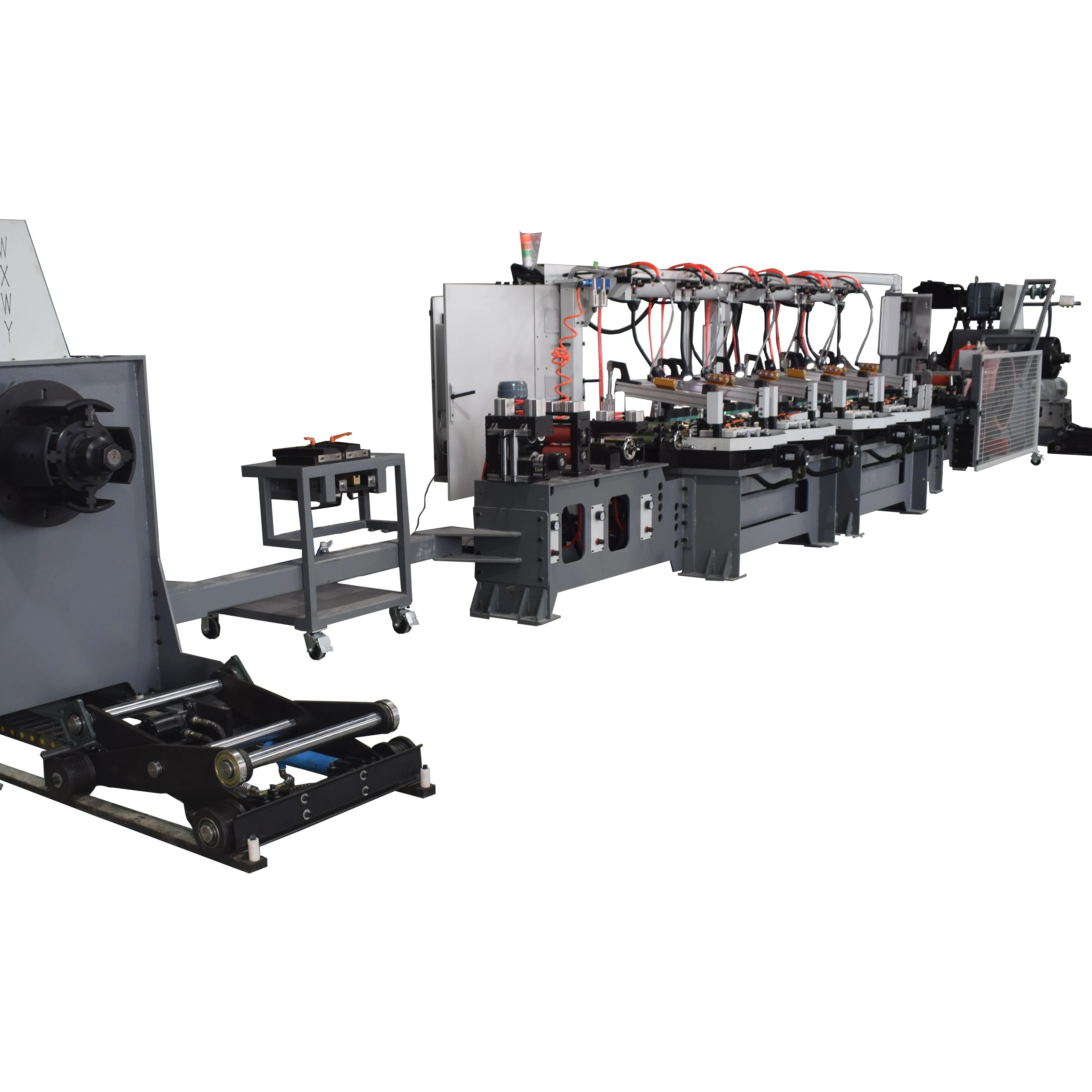 Four sets of tool rest trimming line Strip Edge trimming  line for and chamsfering  and round edge machine