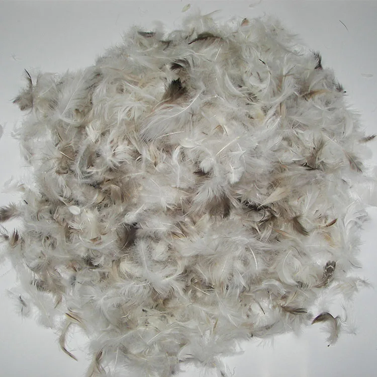 Вставка для подушки из мытого серого гусиного пуха