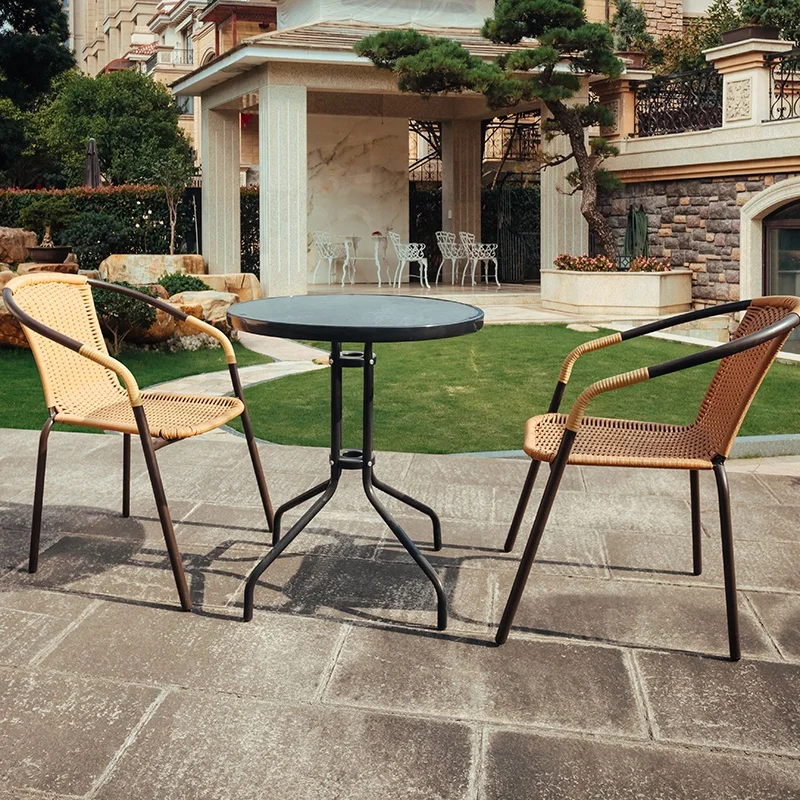 Foldable round dining garden outdoor lightweight bar cast aluminum folding table